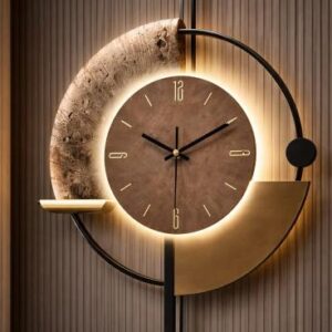 Modern Abstract LED Wall Clock